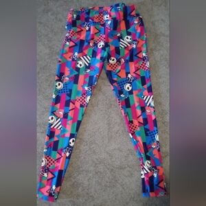 LuLaRoe Women's Vibrant Geometric Leggings